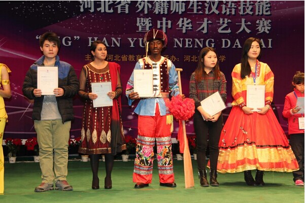 HBNU oversea students succeeded in the Hebei Eighth foreign teachers and students Chinese language skills contest